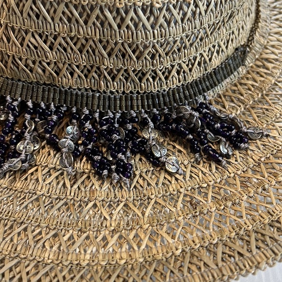 Ale by Alessandra “Garapoba” Beaded Fedora, NWT! - Picture 3 of 7